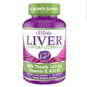 Pečeň Wellness Dietary Supplement, Milk Thitle & Vitamín E Pečeň Zdravotný vzorec, Caplets 180 Počet