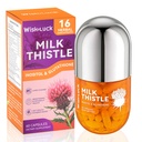 Pečeň Clean Detox for Women: Milk Thitle with Dandelion for Liver Support, Inozitol & Glutatión pre Antioxidant Metabolic Health Non-GMO 60 Kapsule