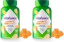 Extra sila Vitafusion Power Gummy Vitamíny, Tropical Citrus Ochutené Immune Support (1) Vitamíny, 92 Počet (Pack of 2)