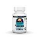 Zdroj Naturals Kvasinky Free Selenium, z l-Selenometionínu, bez GMO overené, 200 mcg - 120 Vegan Tablety