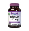 Bluebonnet Selénium 100mcg Kapsule (L-selenometionín) - Silný Antioxidant Podpora - Aminokyselin Complex Selénium Supplement for Women & Men - Vegan, Non-GMO, Gluten-Free - 90 Rastlinné kapsuly