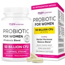 Probiotiká pre ženy 50 miliárd CFU pre vaginálnu, pH bilanciu a trávivú zdravotnú podporu 