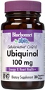 Bluebonnet Nutrition Cellular Active CoQ10 Ubichinol 100 mg, Energy & Heart Health*, Non-GMO, Gluten-free, Soy-free, Vegetarián Friendly, 30 Zeleninové Softgels, 30 Servisov