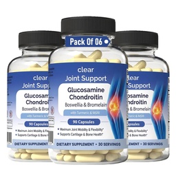 Glukozamín Chondroitín MSM s Turmerica & Boswellia 540 Kapsule 