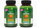 Irwin Naturals Maximum Strength 3-in-1 Carb Blocker - Neutralizácia Sacharidy, Aids Tráviace a metabolické Booster - Biele Včelí extrakt + Chróm + Enzyme Blend - 150 Soft-Gels - 2 balenie