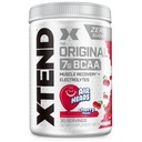Xtend Original BCAA Powder, 7g BCAA a 2,5 g L-glutamine for Muscle Recovery Hydratation and Lean Muscle, Sugar Free Intra and Post Workout Drink with Electrolytes, Cherry Airheads, 30 Servings