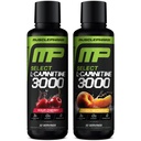 Muscle Pharm L-karnitín 3000 - Ultimate Liquid Supplement for High-Performance, Metabolizmus & Energy Boost (Sour Cherry & Peach Nectarine Flavors)
