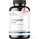 Designs for Health OmegAvail Ultra TG Fish Oil 1200mg - Triglycerid Form Omega 3 Fish Oil Supplement with DHA/EPA - No Fishy Dochute (240 Softgels)