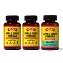 Bragg Apple Cider Vinegar Capsules (2pk) with Vitamin D and Zinc Balance Apple Cider Vinegar Capsules with Ashwagandha