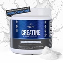 Mikronizovaný Kreatín monohydrát prášok, Vegan Kreatin prášok Neochutené, Doplnky pre mužov, Čisté cvičenie Základy pre ženy, NSF Certified (150g) (5g Per Serv) (30 Servings) - Vida Fit