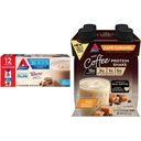 Atkins Milk Chocolate and Cafe Caramel Protein Shake Bundle (12 + 12 Počet)