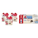 Atkins Vanilkový krém Veľkosť jedla Proteín Shake, 23g Proteín, nízka glycemica, 3g Carb a krémová Vanilkový proteín Shake, 15g Proteín, nízka glycemic, 2g Net Carb, 1g Cukor
