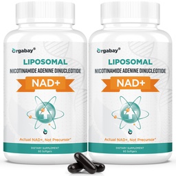 Lipozomálna NAD+ Doplnková dávka 500 mg, vysoká absorpcia, zvýšená hladina NAD+ s TMG 250 mg, skutočná NAD Plus efektívnejšia ako nikotínamid Riboside, podporná bunková energia, zdravá aging 120 Softgels