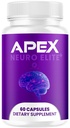 Apex Neuro Elite Capsules - Official ApexNeuro Elite Pills Advanced Formula Support Maximum Strength, All Natural Ingredients Vitamins for Overall Health & Wellness, 60 Capsules for 1 Month