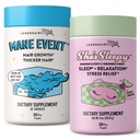 Legendairy Milk Mane Event Hair Growth Vitamins + She’s Sleepy Magnesium Sleep Drink for Women