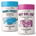 Legendairy Milk Mane Event Hair Vitamins + Hot Girl Ish Women’s Probiotic for Gut & Digestive Health