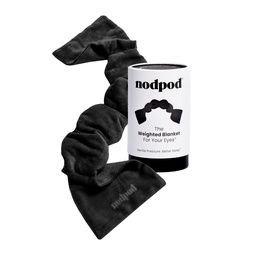 Nodpod Gentle Pressure Sleep Mask | Patented Light Blocking Design for Sleeping, Traveling & Relaxation - Black Onyx