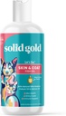 Tuhé zlato Omega 3 Rybí olej pre psy a mačky - Wild Aljašský lososový olej pre psy Skin and Coat Support - Omega 3 pes doplnok Tekutý w/Pollock, mastné kyseliny, EPA a DHA pre imunitnú podporu - 8oz fľaša
