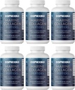 CORREXIKO Marine Collagen Supplement Pills - 1800mg Hydrolyzed Collagen Peptides per Serving with Added Hyaluronic Acid, Vitamín C & Minerals - pre vlasy, kožu a nechty - 720 Kapsule 6 mesiacov