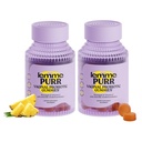 Lemme Purr Vaginálne probiotické Gummy pre ženy - Vyvážené pH, zdravý zápach, kyslá bilancia a podpora flóry + vitamín C pre imunitné zdravie - Chutný ananás (60 počet) (Pack of 2)