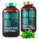 Perorálne probiotiká a tráviace enzýmy s probiotikami a prebiotikami Vylepšené probiotické bubliny