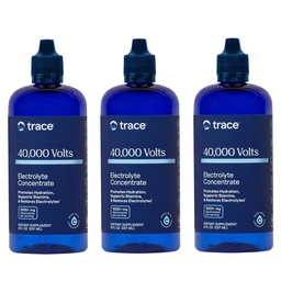 Stopové minerály 40.000 Voltov - Koncentrát doplnok kvapky pre podporu elektrolytu - Podpora zdravia svalov a vitality - Cvičenie nápoj na pomoc hydratáciu - 8 fl oz (Súprava 3) (144)
