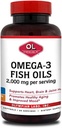 Olympian Labs Omega-3 Fish Oils, 2000mg per Serving - Pomáha podporovať zdravie mozgu a srdca, 120 gróf, (73)