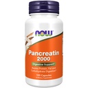NOW Foods Pancreatin 10X -- 200 mg - 100 Capsules
