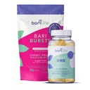 Bari Life Just One, Once Daily Bariatric Multivitamin with Iron (90 Tablets) and BariBurst Calcium Citrate Soft Chews for Gastric Bypass, Gastric Sleeve and Duodenal Switch (Watermelon)