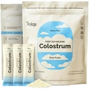 Bovine Colostrum Powder - First-Day Milking for Immune and Gut Support - 30 Servings - Supports Skin, Tissue Health - Made in USA - Amino Acids, Vitamins, Minerals - Kosher - Sustainably Sourced