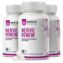 NERVE RENEW Advanced Nerve Support - 300mg Stabilizovaná kyselina R-Alpha Lipoová, vitamín B komplex, Benfotiamín, byliny pre rýchlu podporu