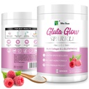 Multi Collagen&L-Glutathione Powder–Hydrolyzed Peptides with Vitamin C&Biotin–Supports Skin Brightness, Hydration&Natural Glow–30 Servings