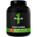 Pravidlo 1 Mass Gainer - High-Calorie Váha Gain Formula s 1,220+ Kalórie, 250g+ Complex Carb Blend, 40g All-Whey Protein Per Serving (8 slúžiace, Jahody a Crème)