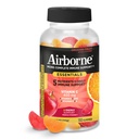 Airborne 400mg Vitamin C Gummies for Adults & Children, Immune Essentials Daily Immune Support Supplement with Powerful Antioxidants Vitamins C & E Plus Selenium - 132 Gummies, Orchard Fruit Flavor