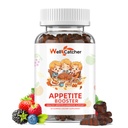 Appetite Booster Gummies for Kids Adults: Picky Eater Vitamins Support Eat More Height Growth Gut Health & Nutritional Balance with Bromelain Hawthorn Zinc, Sugar Free 60CT
