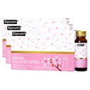 Sakura Collagen Drink - Hydrolyzed Marine Peptides Collagen with Cherry Blossom & Mangosteen Extract, Supports Skin Hydration, Strong Hair & Nail –1.69 fl oz x30