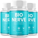 (3 Pack) Bio Nerve Capsules, Official BioNerve Supplement Pills with All Natural Ingredients, Advanced Formula Nerve Support Supplement with Maximum Strength Vitamins for Women & Men (180 Capsules)