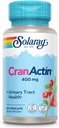 SOLARAY CranActin Cranberry Extract 400 mg - brusnicové doplnky pre ženy a mužov - Bleskové a močové tract zdravotné podpora s vitamínom C - Vegan, 60-dňová záruka (60 CT)