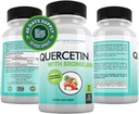 DOPLŇUJÚCE DOPLNKY DOPLŇUJÚCE DOPLŇUJÚCE DOPLŇUJÚCE DOPLNKY Quercetin 800 mg w/h Hypromelain 165 mg per Serving- 120 Veggie Capsules-full 60 day Supplement, Vitamín Supplement to Support & Bioflavonoidy, Gluten Free, non-GMO