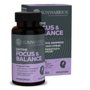 Ashwagandha, Rhodiola, Reishi & 5-HTP for Stress-Free Focus Active Focus & Balance Capsules Caffeine-Free Nootropic for Calm Energy & Mental Clarity, Mood & Immune Support 60 Vegan Capsules