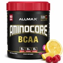 ALMMAX Nutrition AMINOCORE BCAA, ružová citrónová limonáda - 945 g prášok - 8.18 Grams Amin Amin s rozvetveným reťazcom na podávanie - s B vitamínmi - bez plnív alebo non-BCAA Aminos - bez cukru - 90 Servings