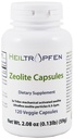 Zeolite 120 Capsules | Detox | Clinoptilolite | 3X Activated | Dietary Supplement | Natural Mineral Dust Less-Than 2 µm | Heiltropfen®