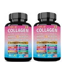 Collagen Supplement - Type I, II, III, V and X - with Biotin, Keratin, Hyaluronic Acid & 13+ Extra Strength Ingredients - （180 Capsules）