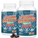 Lipozomálny Quercetin Phytozóm, Quercetin s hypromelínom, zinkom a vitamínom C, bioaktívny fytozómový komplex, 20X vyššia absorpcia - 120 softgelov