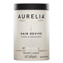 AURELIA Hair Revive | Advanced Cellular Anti-Aging Supplement | Support Hair Growth & Fuller, Healthier Hair | with Zinc, Resveratrol, Niacinamide, Ergothioneine, Keranat & Cooper