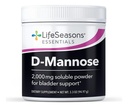 LifeSeasons D-Mannose Powder - Rýchla UTI úľava - močové tract zdravotné doplnky - podporuje zdravé hladiny Microflora & Eases Bladder Discomfort - 45 Servisné