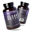 Nutrition - Clear Focus, Brain Supplements for Memory and Focus Support, Memory Supplements with Ashwaghanda, Lions Mane, Ginkgo Biloba, and More, 120 Capsules
