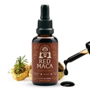 Red Maca Root Extract 50ml – Peruvian Maca Liquid Drops | Vegan, Non-GMO Clean Plant-Based Formula for Men & Women – 60 Servings