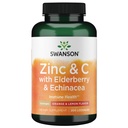 Swanson Zinc & C Lozenges w/Elderberry & Echinacea-Orange & Lemon Flavor 200 Fl Oz