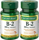 Prírodná Bounty, vitamín B-2, 100 mg, 100 tabliet - balenie po 2